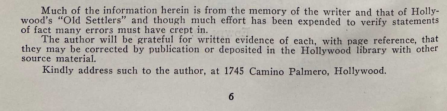 Edwin O. Palmer Disclaimer